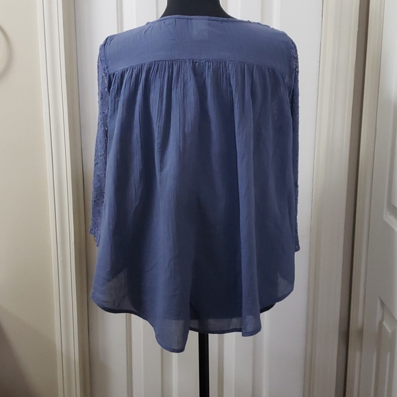 Arizona Jeans Co. Girls Woven Lace Blouse - Picture 3 of 8